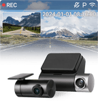 70mai A510 front and RC12 rear camera dual-channel picture-in-picture view
