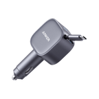 Anker Nano 75W Car Charger with retractable USB-C cable official product view
