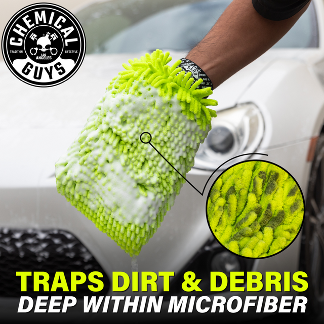 Chemical Guys Chenille Wash Mitt product detail