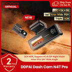 DDPAI N4T Pro 3-channel dash cam