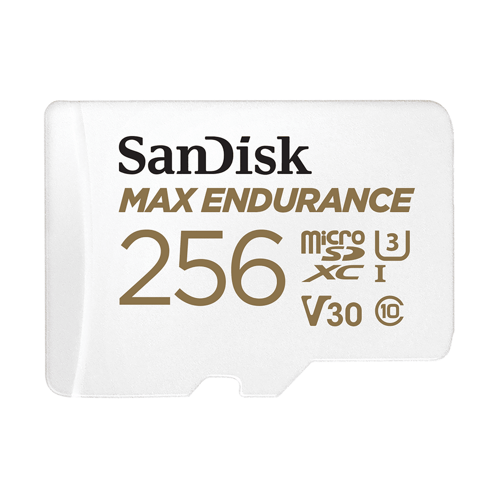 SanDisk MAX Endurance 256GB microSDXC official product image