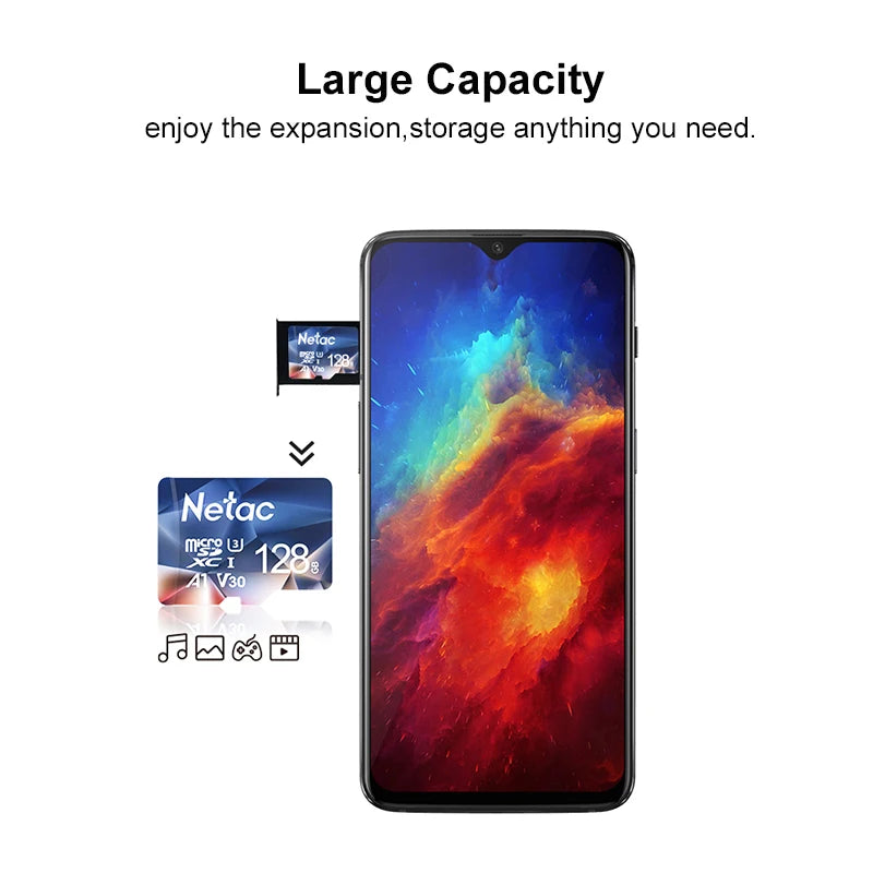 Netac microSD U3 V30 memory card