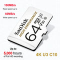 SanDisk MAX Endurance microSD card for dash cams