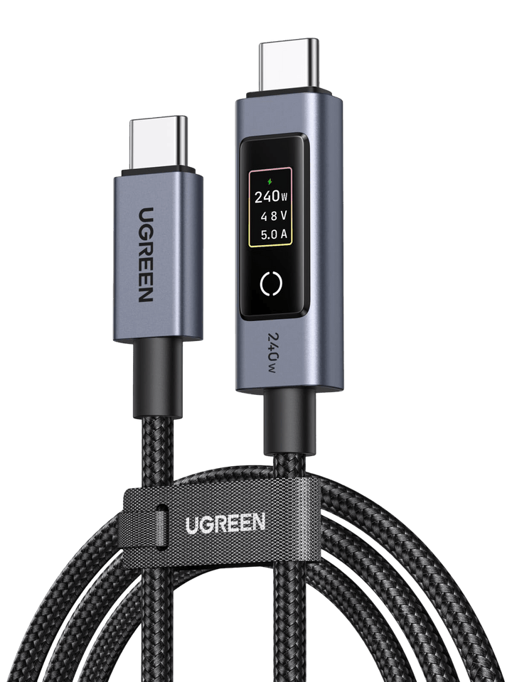UGREEN 240W USB-C Cable with Digital Display