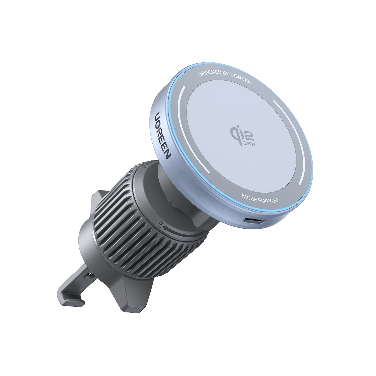 UGREEN MagFlow 25W Magnetic Wireless Car Charger official product view