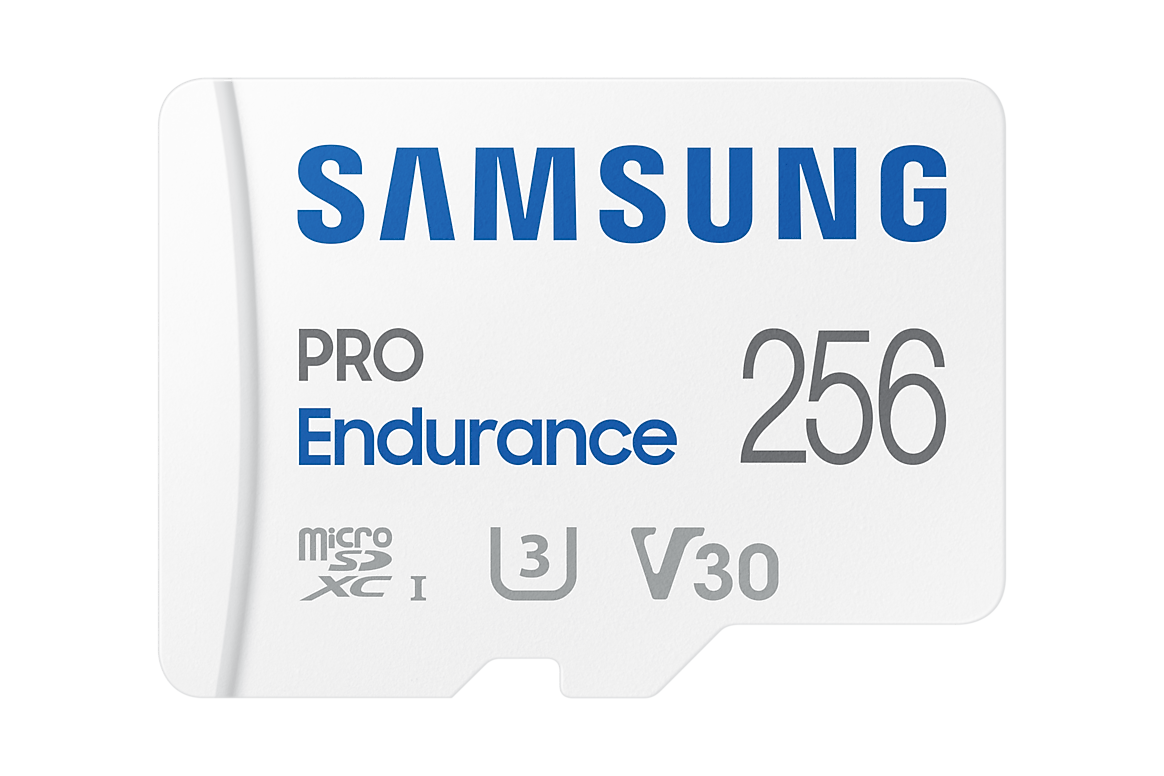Samsung PRO Endurance 256GB microSDXC official product image