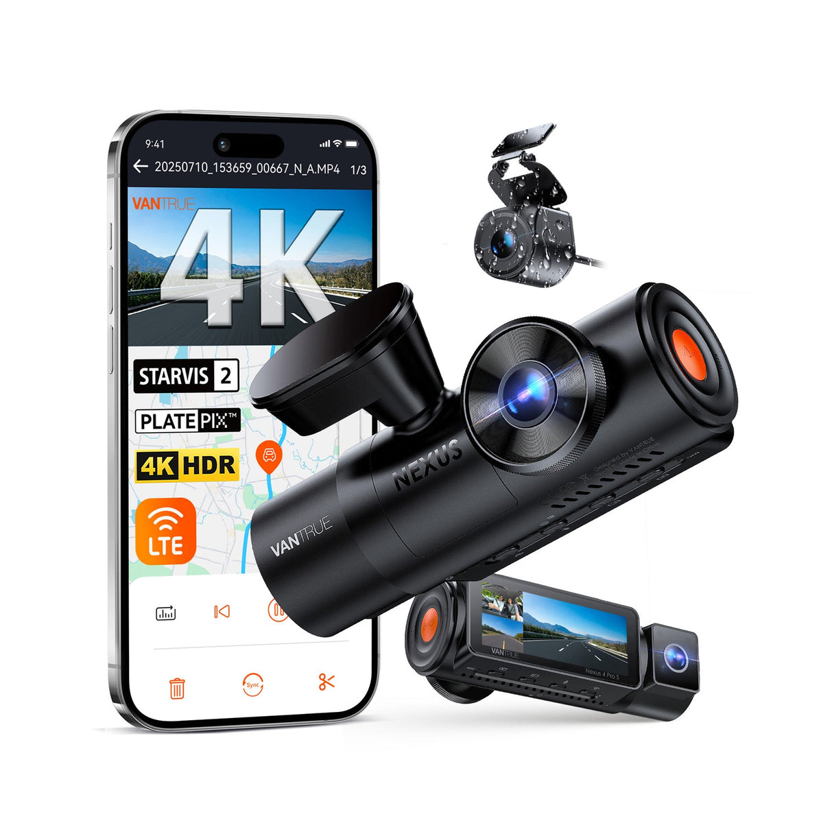 Vantrue N4 Pro S camera system
