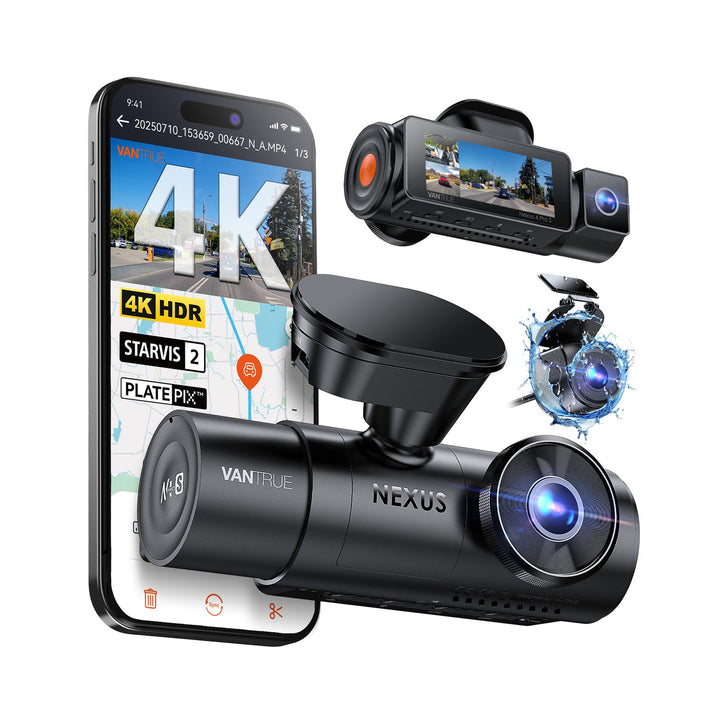 Vantrue N4 Pro S 3-channel dash cam